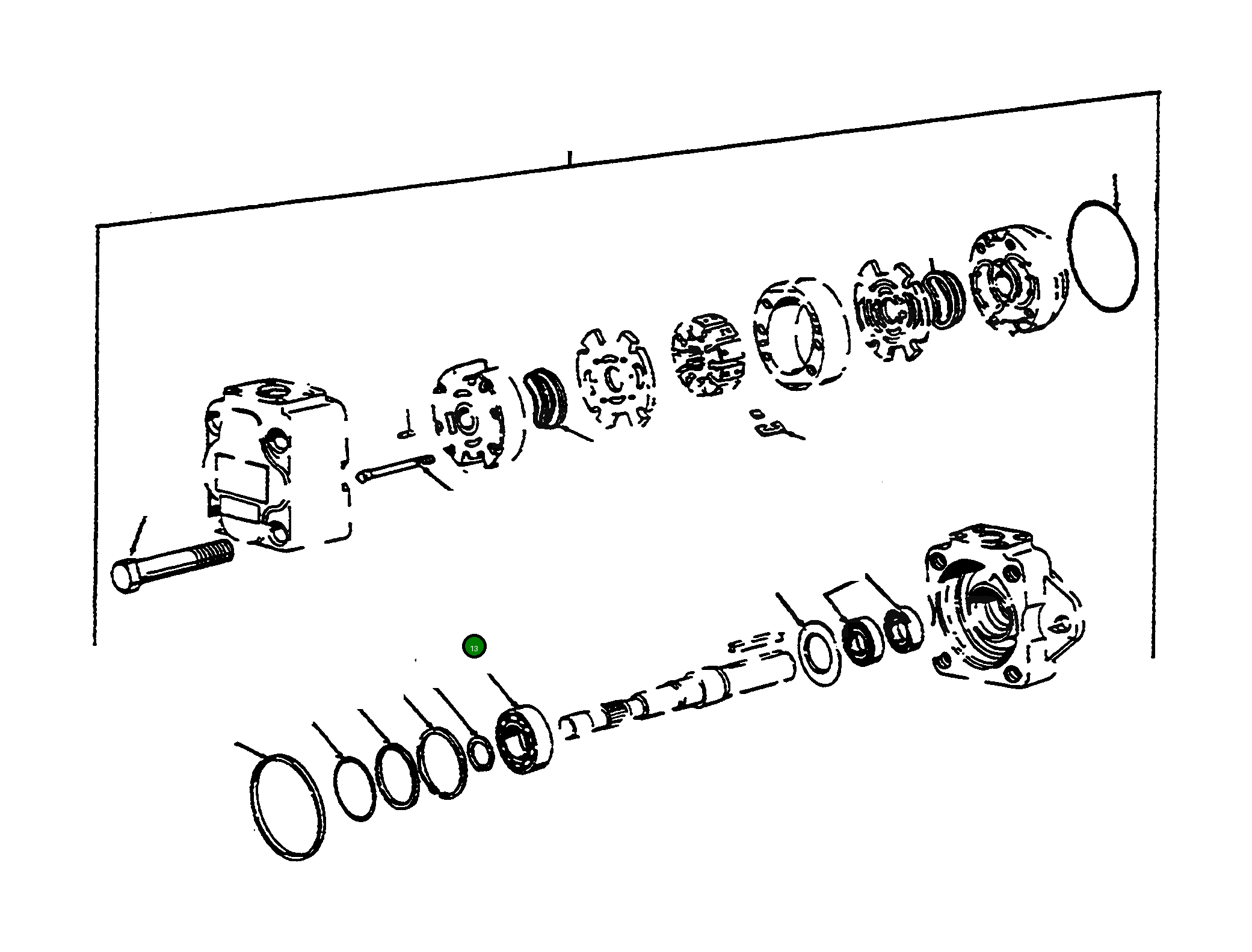 Подшипник 4918843M1 Komatsu