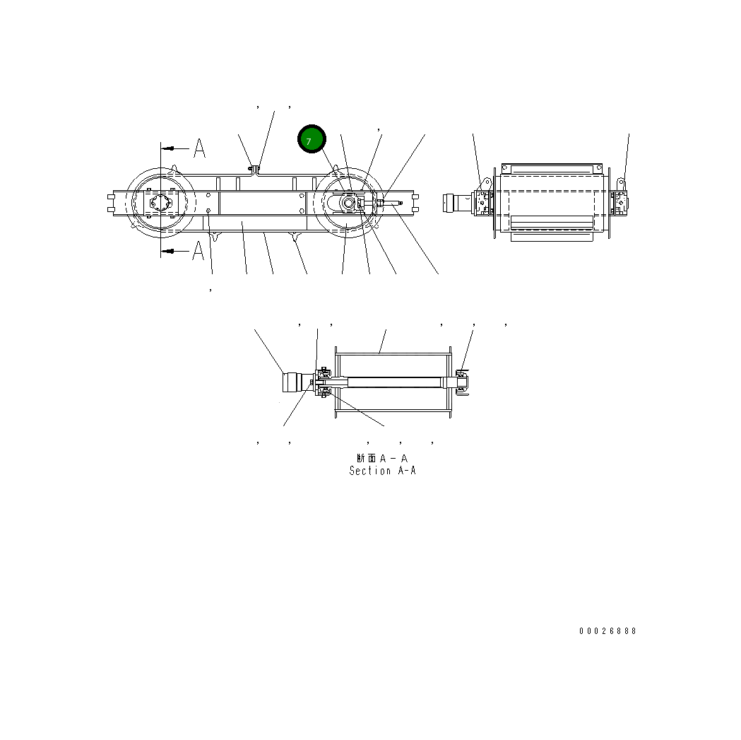Подшипник MFD0000101 Komatsu