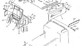 Крышка 428-54-12870 Komatsu