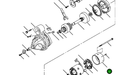 Крышка YM12125477550 Komatsu