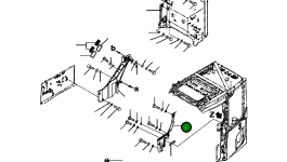 Крышка 22P-53-15361 Komatsu