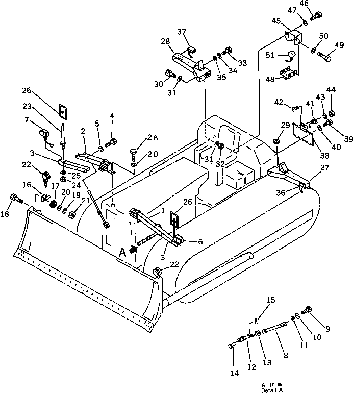 Крышка 144-B60-1110 Komatsu