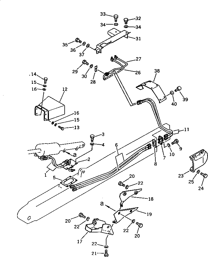 Крышка 144-Z20-3210 Komatsu