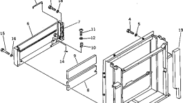 Защитный кожух 21N-03-11110 Komatsu