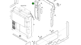 Крышка K1002675 Komatsu