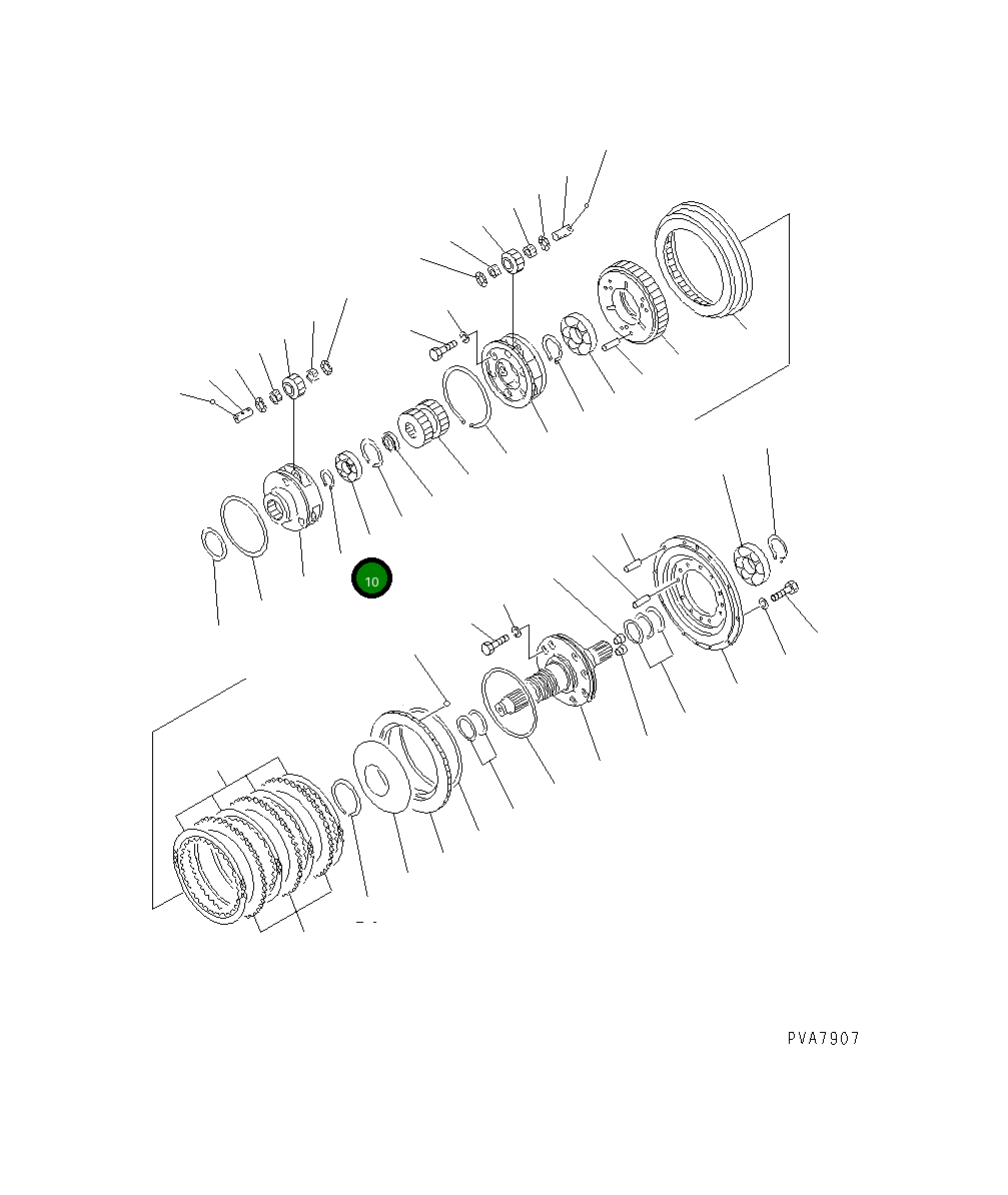 Подшипник 06002-00308 Komatsu