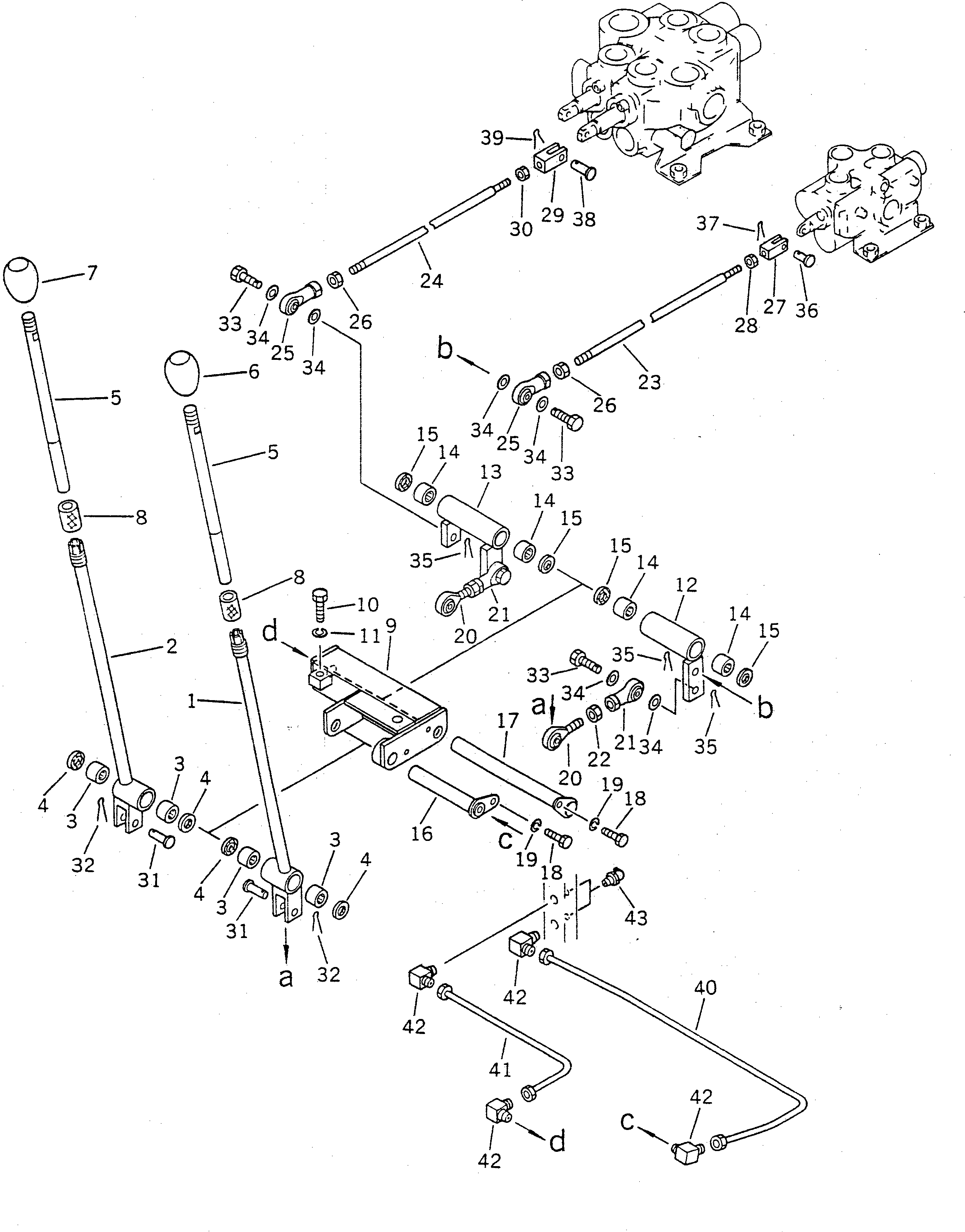 Рычаг 22W-43-12670 Komatsu