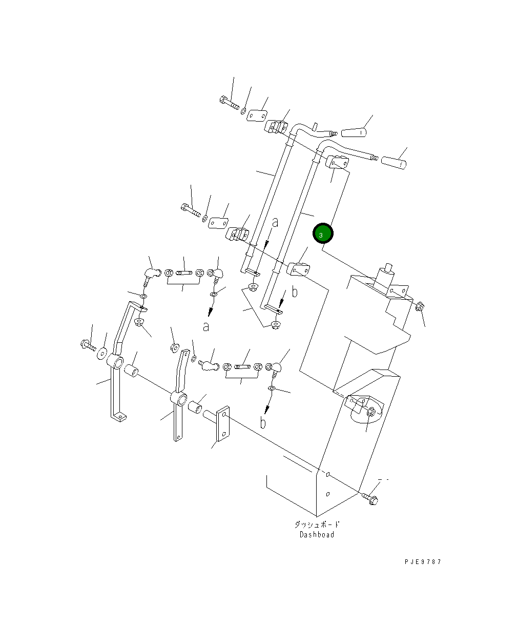 Рычаг 416-43-26120 Komatsu