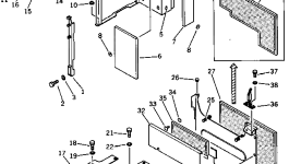 Кронштейн 202-54-48310 Komatsu