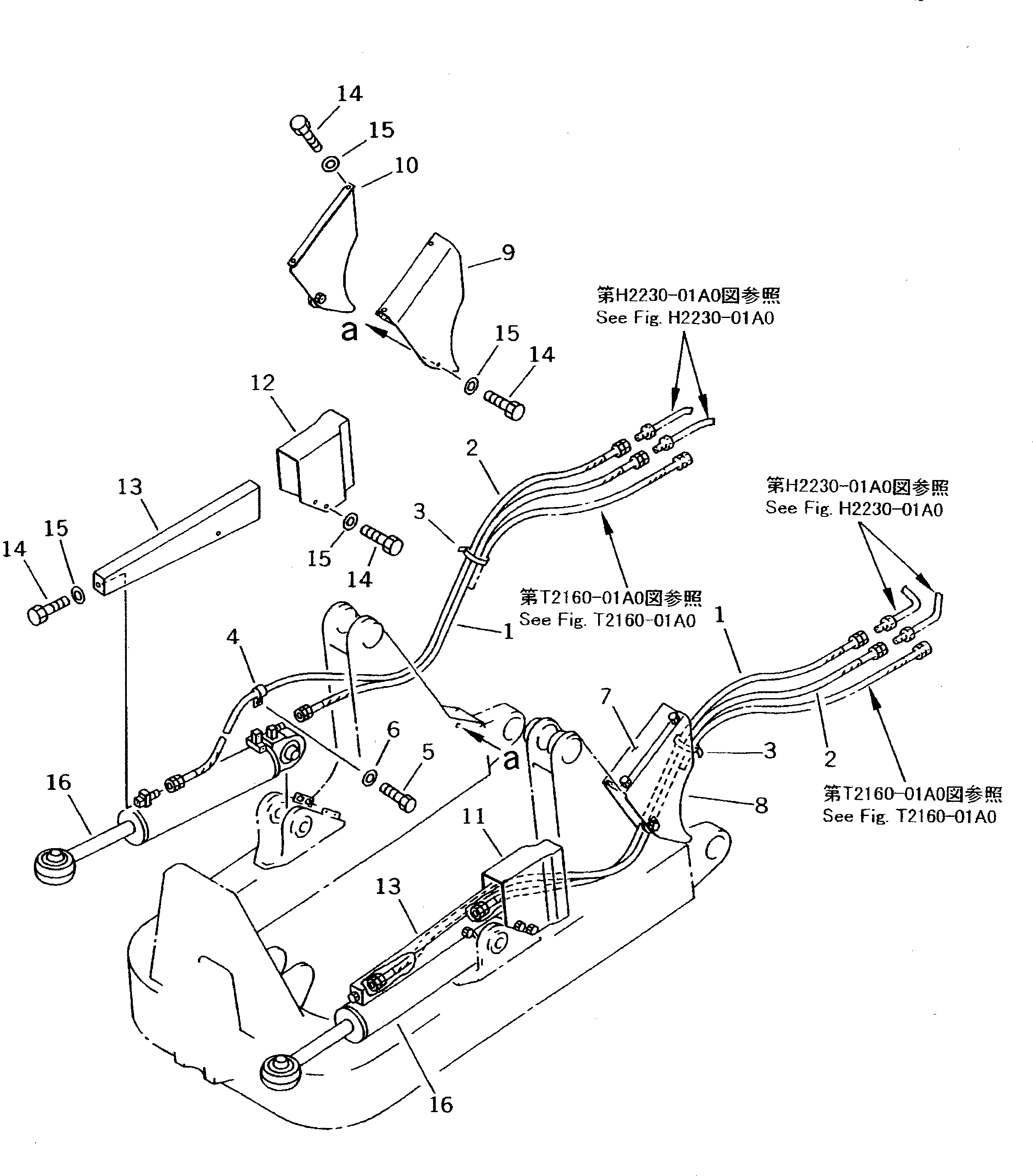 Крышка 13F-62-32910 Komatsu