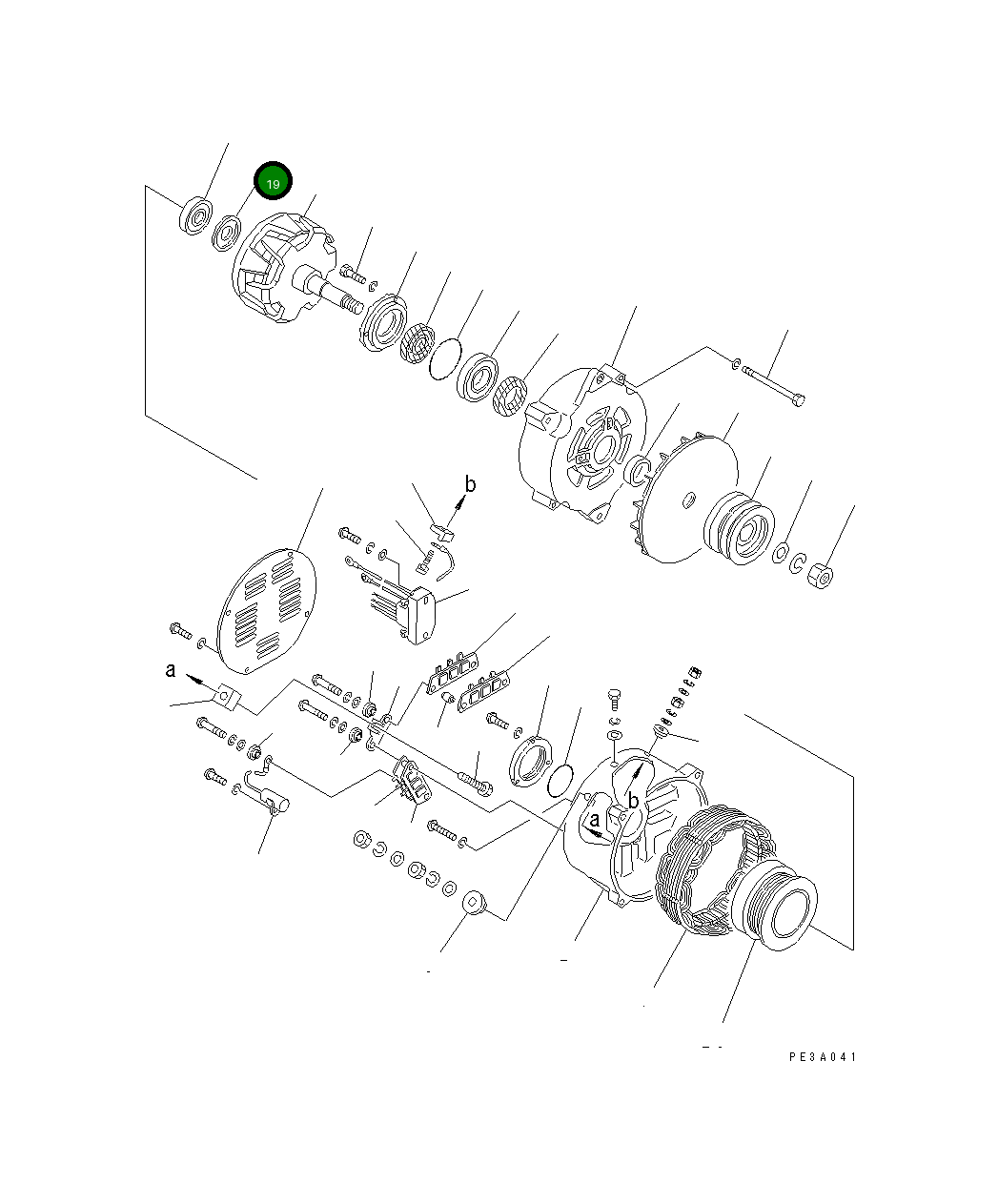 Крышка SD3409-00300X0 Komatsu