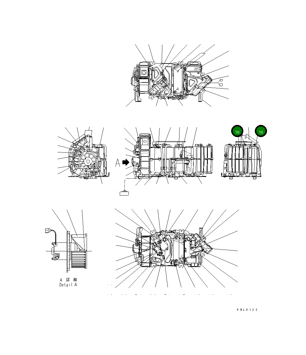 Крышка TW535011-0920 Komatsu