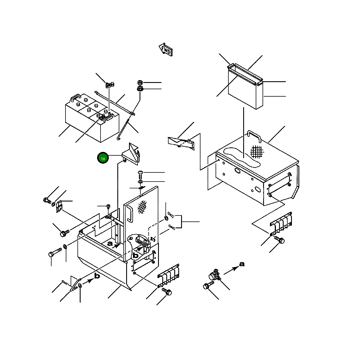 Крышка, LH 425-54-11170 Komatsu