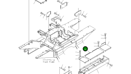 Крышка 8298-54-1561 Komatsu