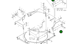 Крышка 8287-70-4252 Komatsu