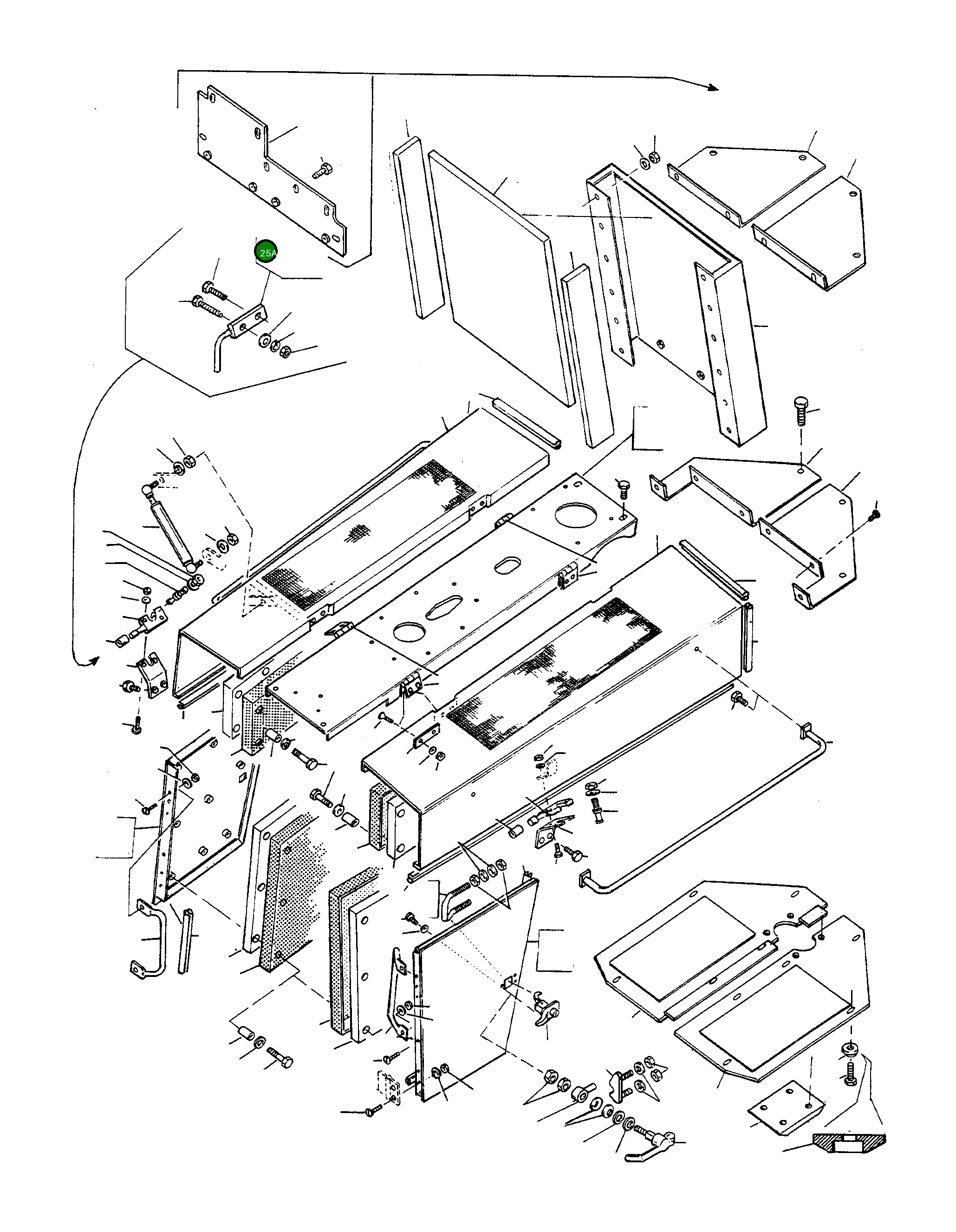 Рычаг 4221248M1 Komatsu