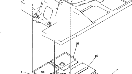 Крышка 205-54-67510 Komatsu