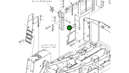 Крышка 21T-54-64242 Komatsu