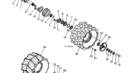 Шестерня 256-22-12450 Komatsu