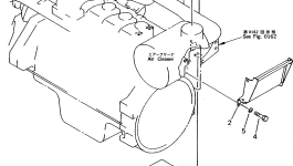 Крышка 208-01-52122 Komatsu