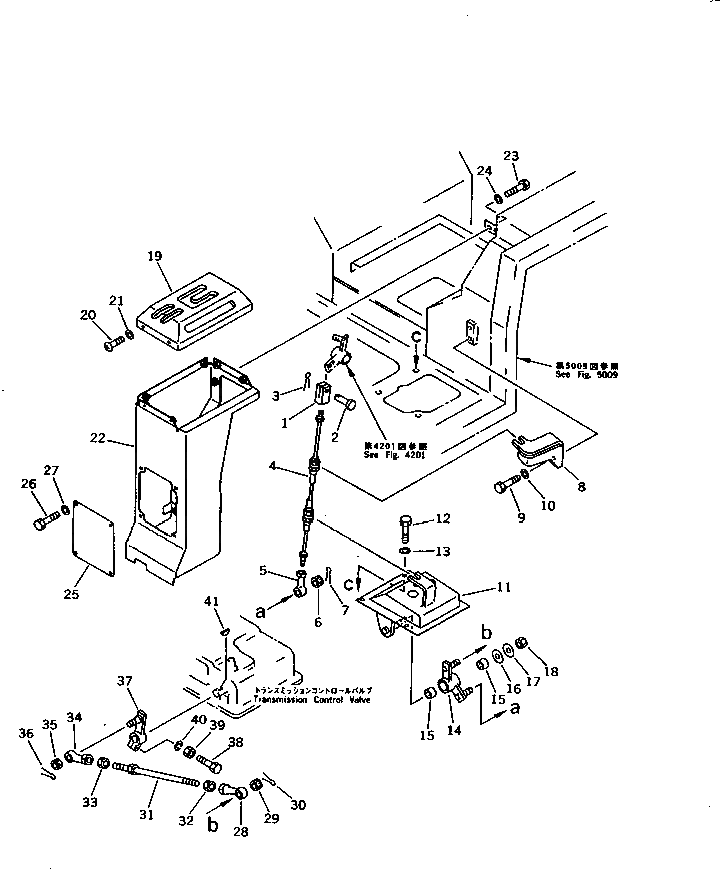 Рычаг 154-43-43470 Komatsu