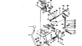 Кронштейн 135-43-16140 Komatsu