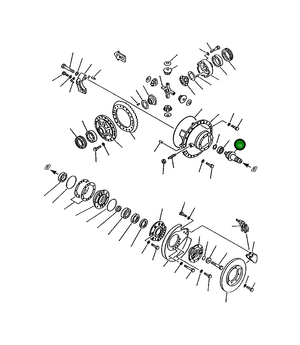 Подшипник 423-22-11831 Komatsu