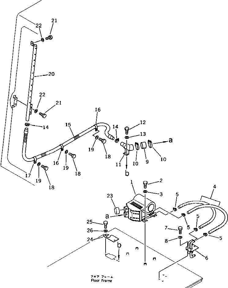 Крышка 205-06-72211 Komatsu