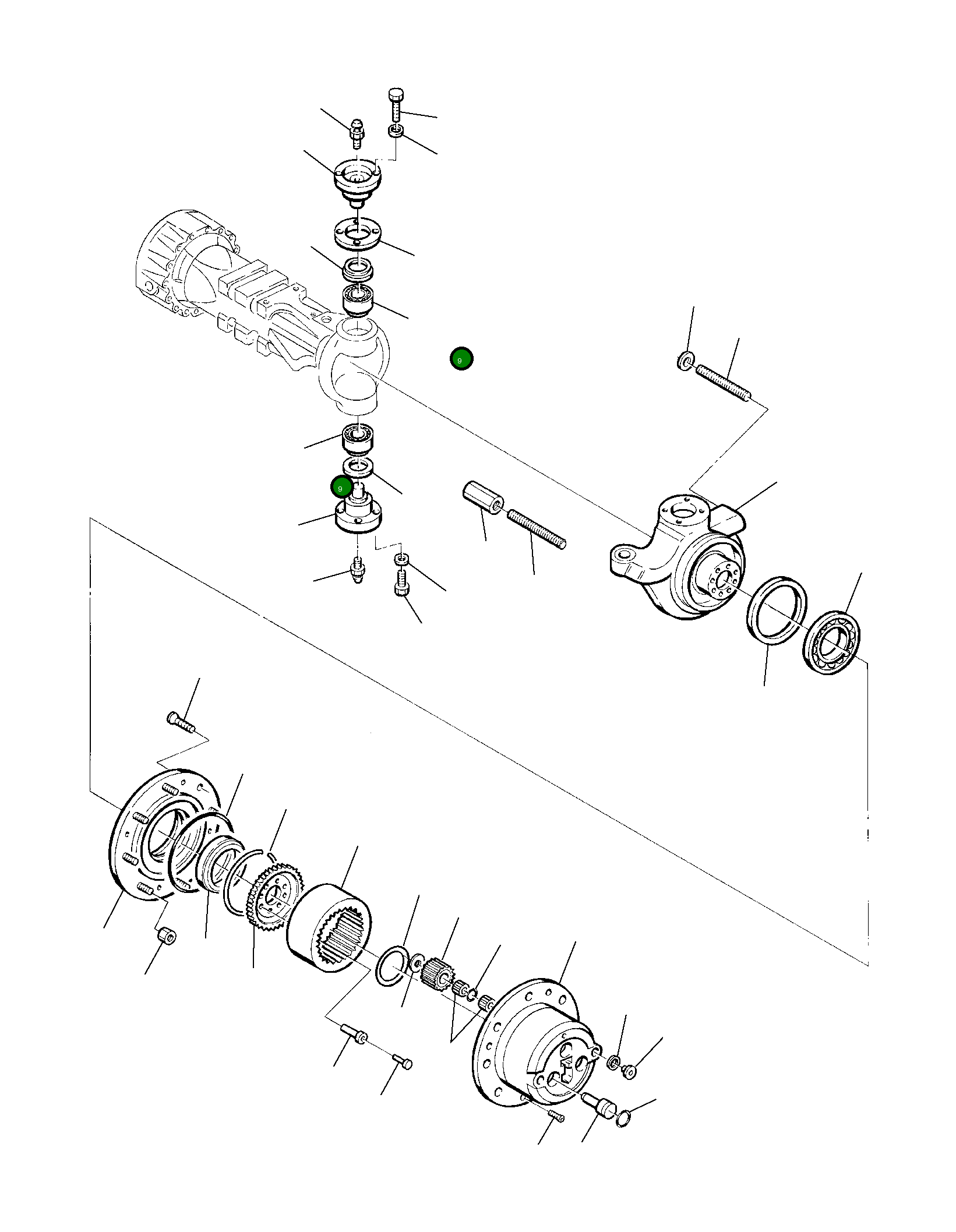 Подшипник 22E-23-11630 Komatsu