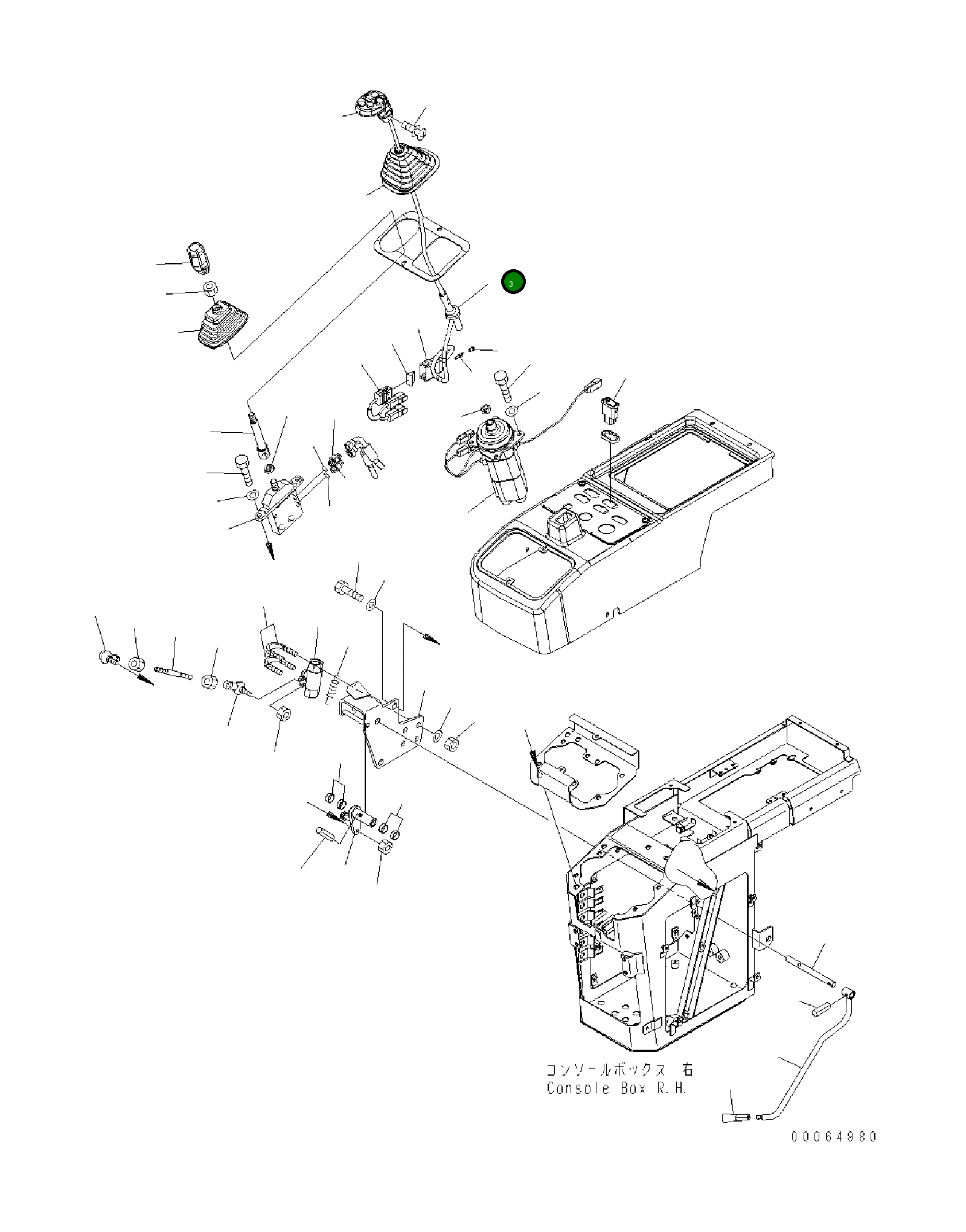 Рычаг 418-43-38173 Komatsu
