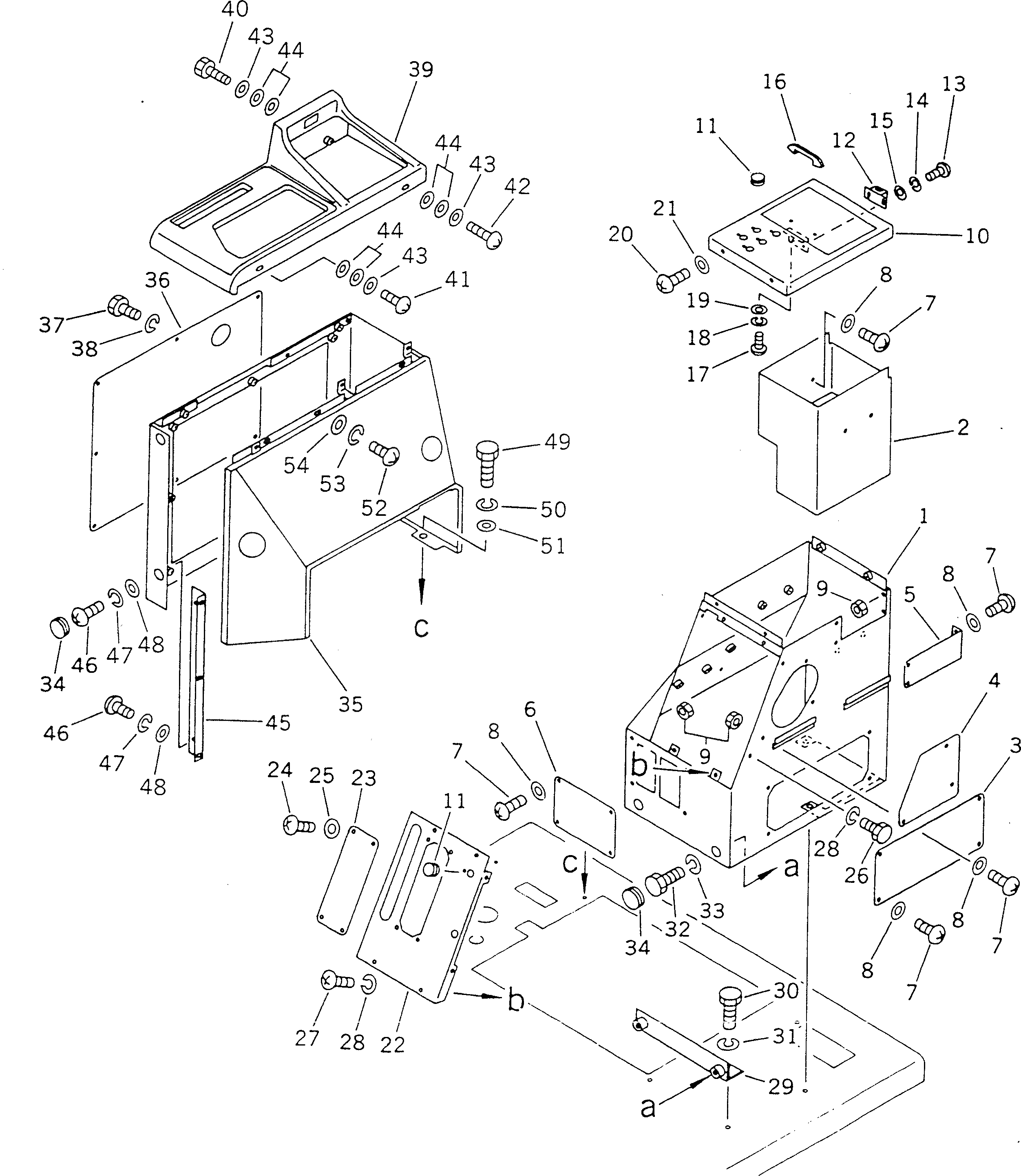 Крышка 23B-54-12330 Komatsu