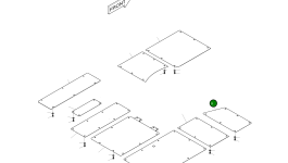 Крышка 621-03661 Komatsu