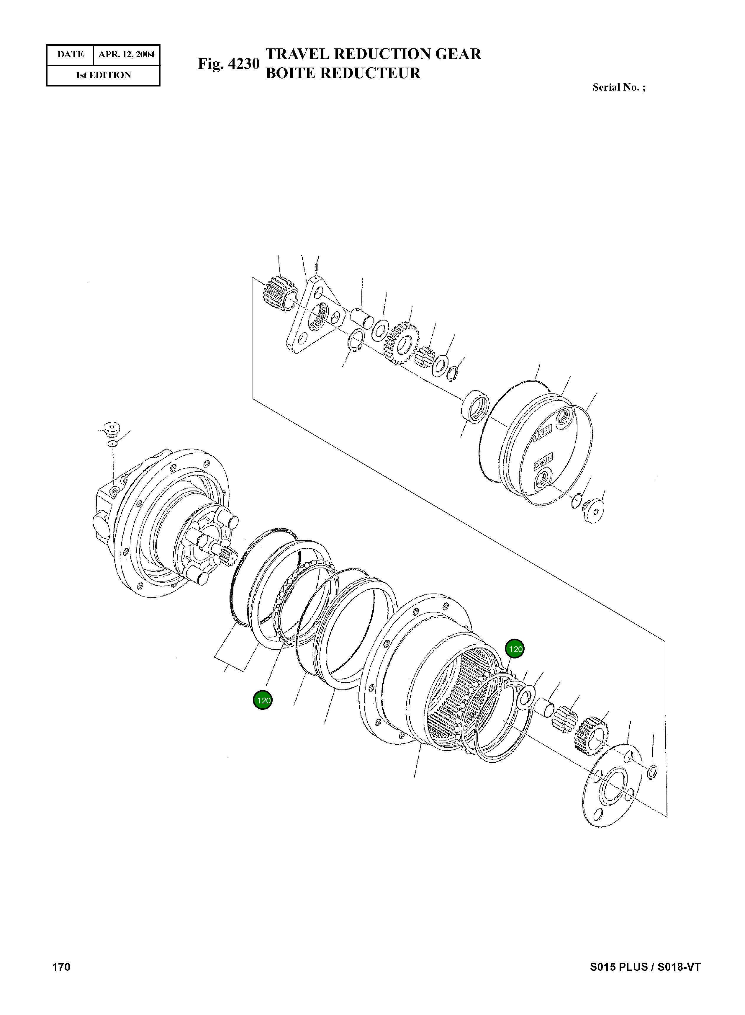 Подшипник 2.109-00057  Komatsu