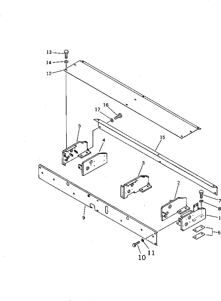 Крышка 262-43-57652  Komatsu