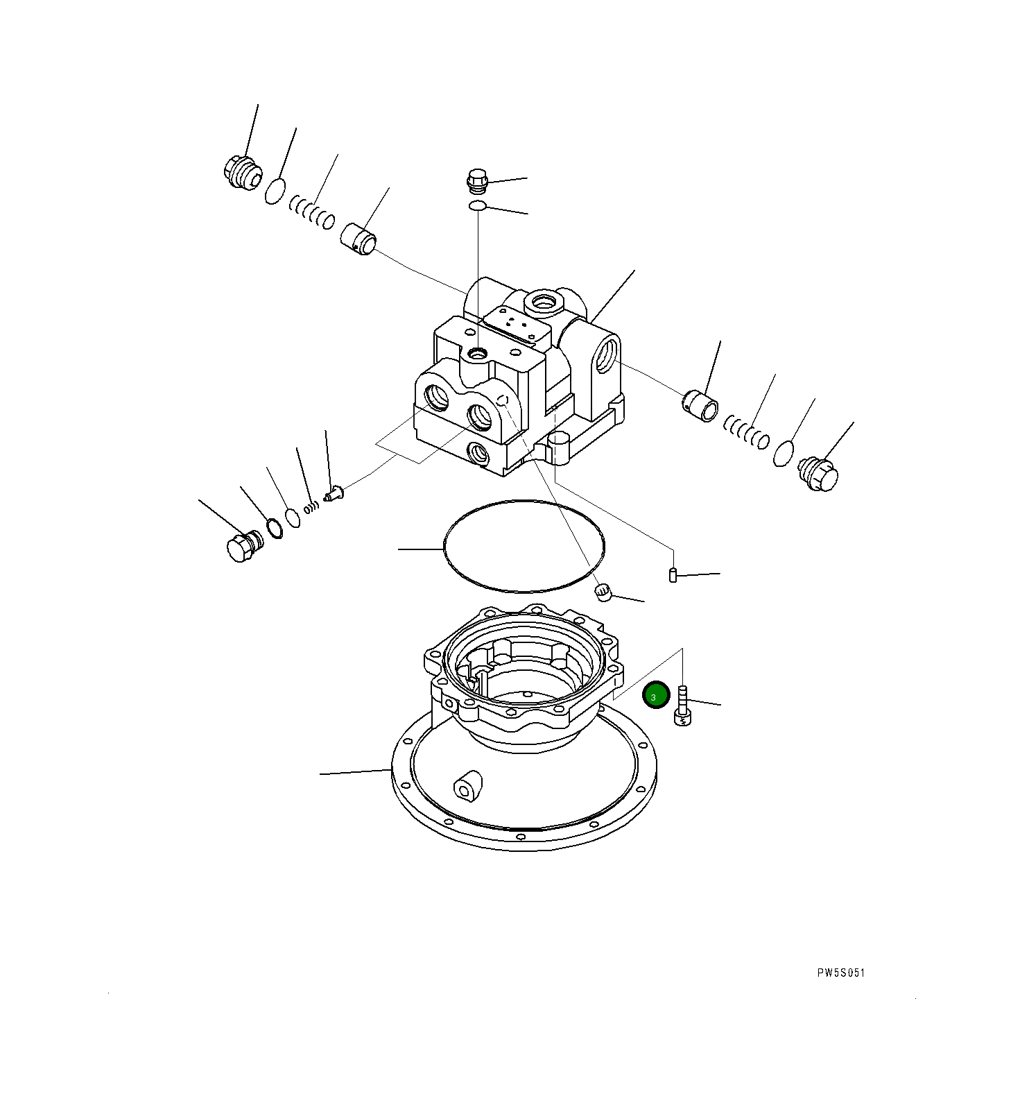 Подшипник 706-7K-40010 Komatsu