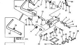Вилка 232-43-31310 Komatsu
