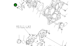 Крышка YM119660-01551 Komatsu
