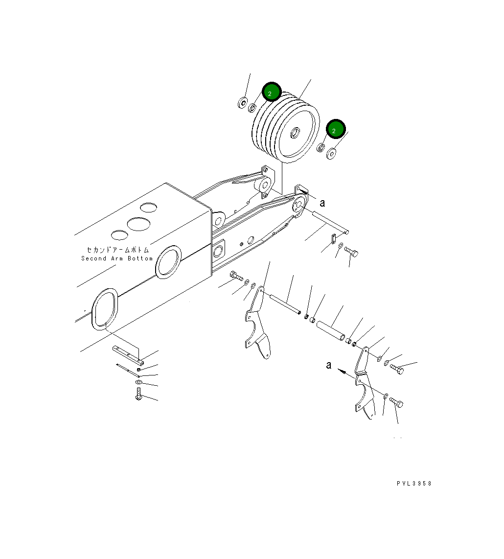 Подшипник 06302-06208 Komatsu