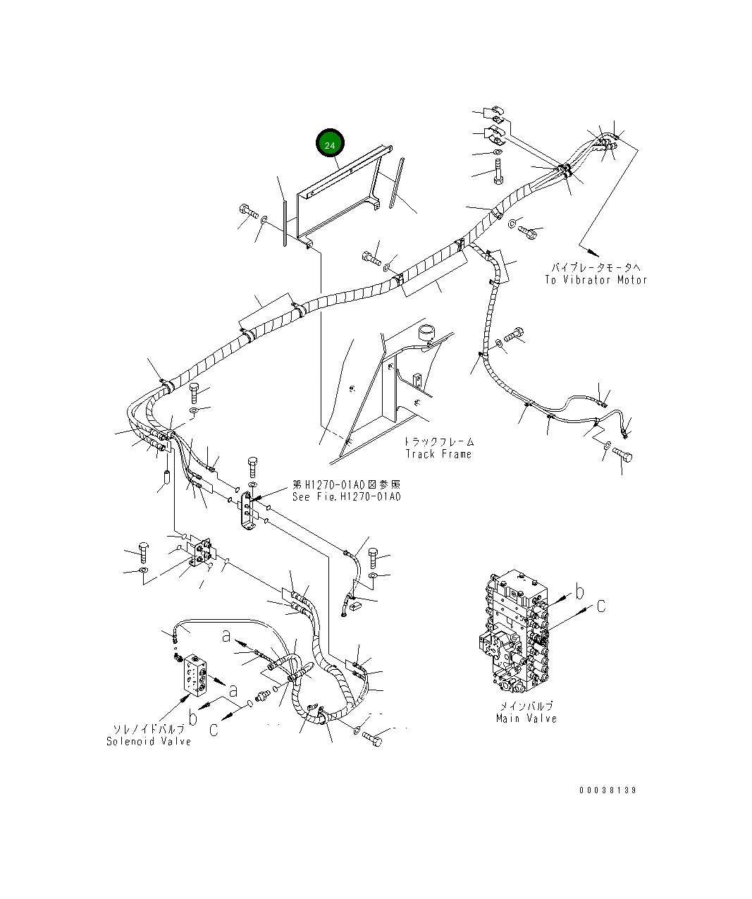 Крышка 8240-62-1422  Komatsu