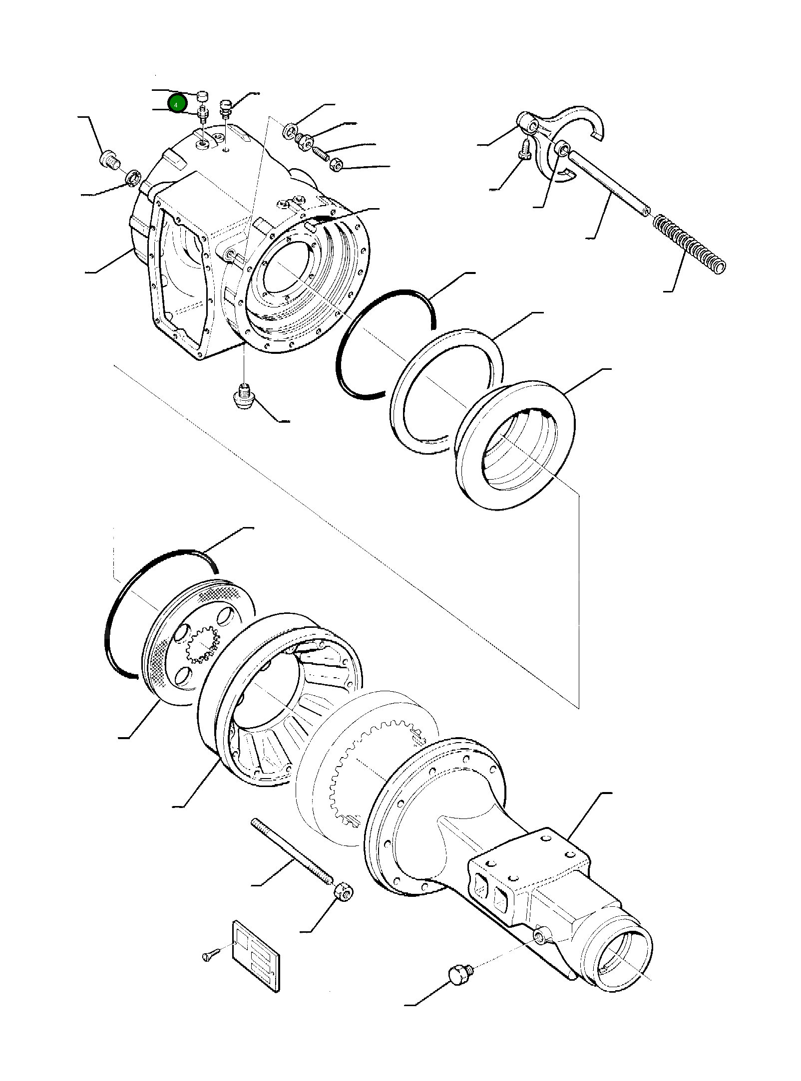 Крышка MIB071591 Komatsu