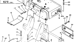 Крышка FF7820-54210 Komatsu