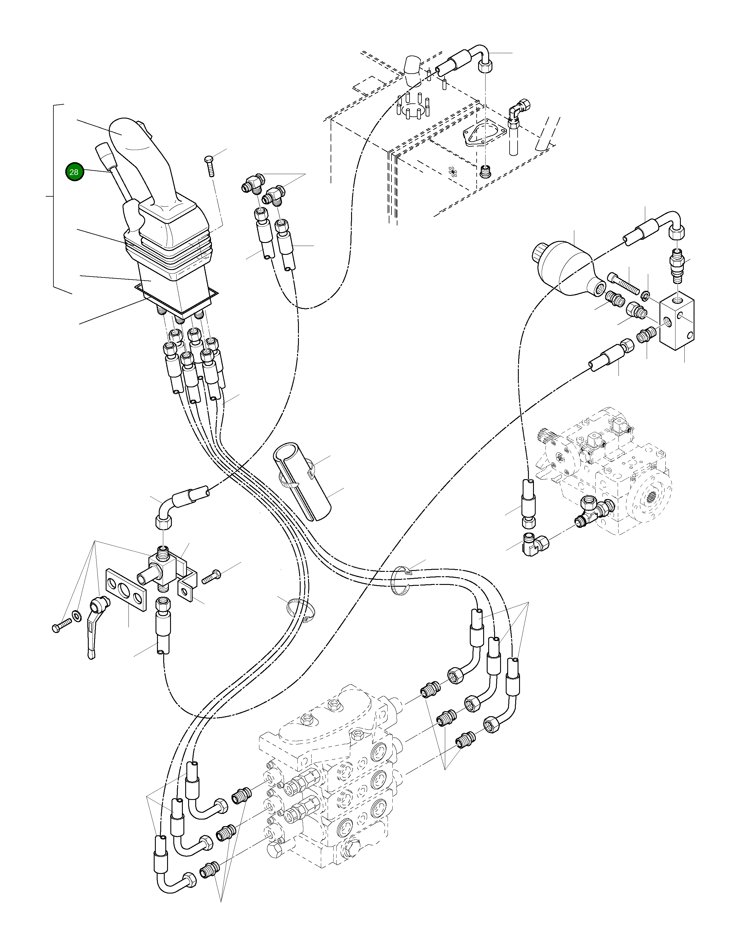 Рычаг 42U-64-H0P33 Komatsu