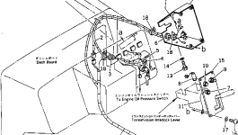 Кабель KZ10-01-4970 Komatsu