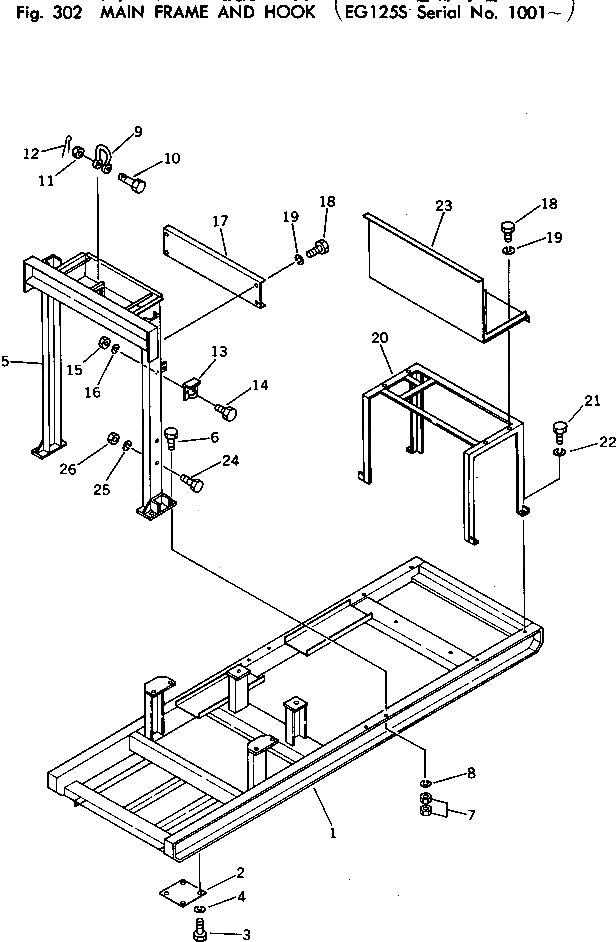 Крышка TES1702-00110  Komatsu