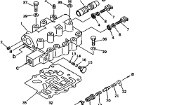 Корпус 104-15-35410 Komatsu