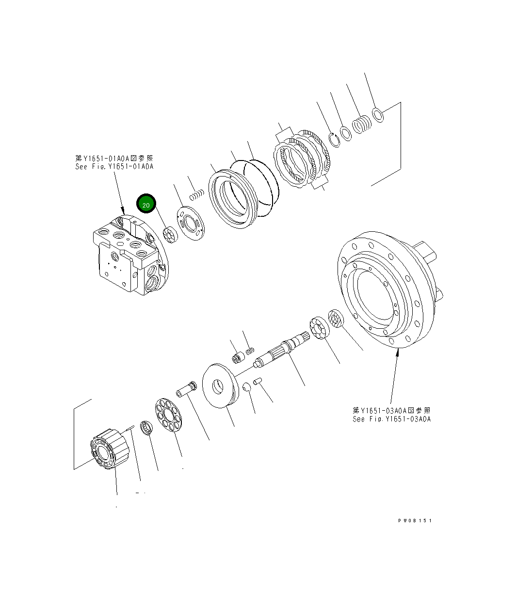Подшипник 06000-06301 Komatsu