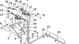 Кронштейн 561-88-66311 Komatsu