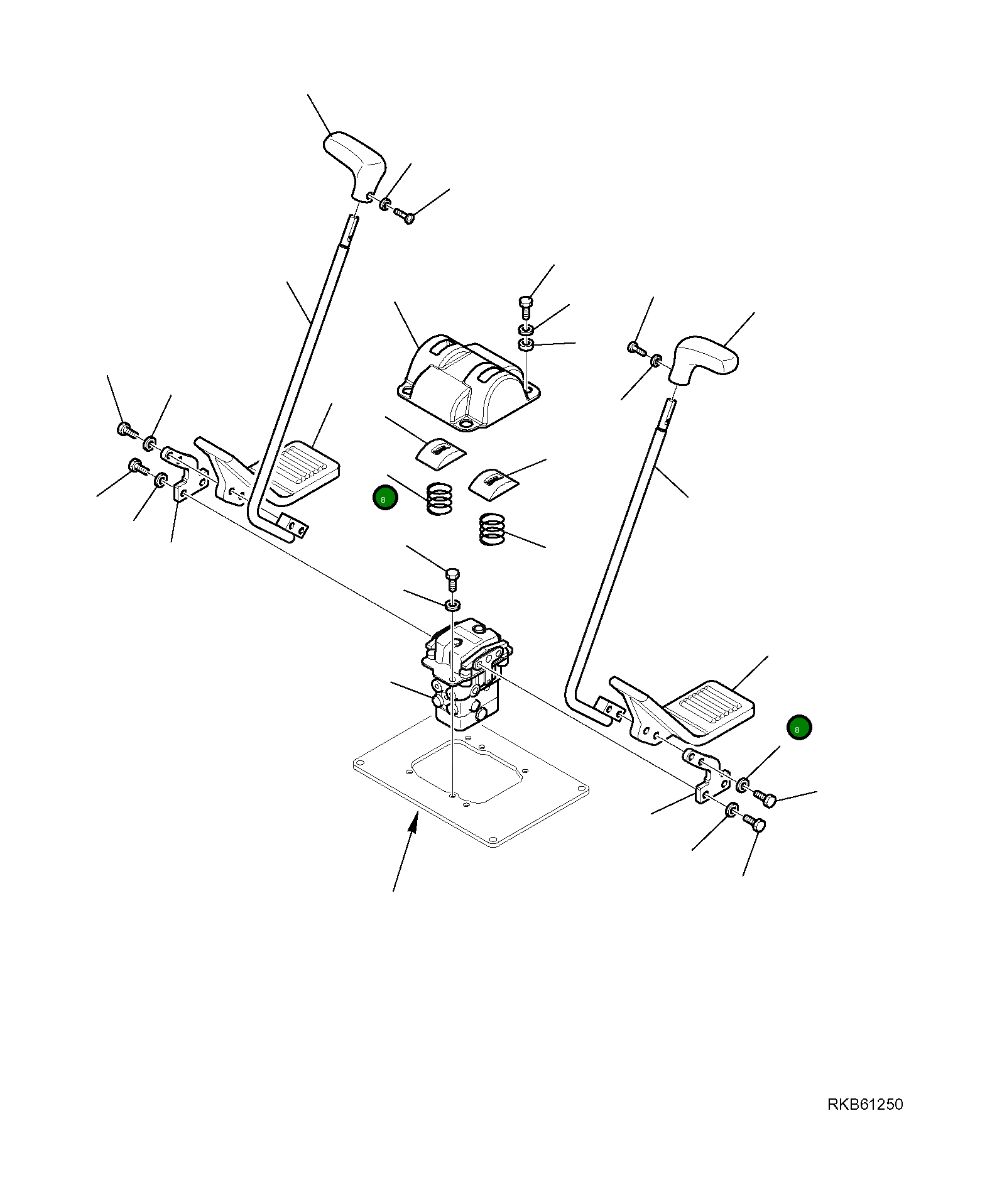 Рычаг 21W-43-R1441 Komatsu