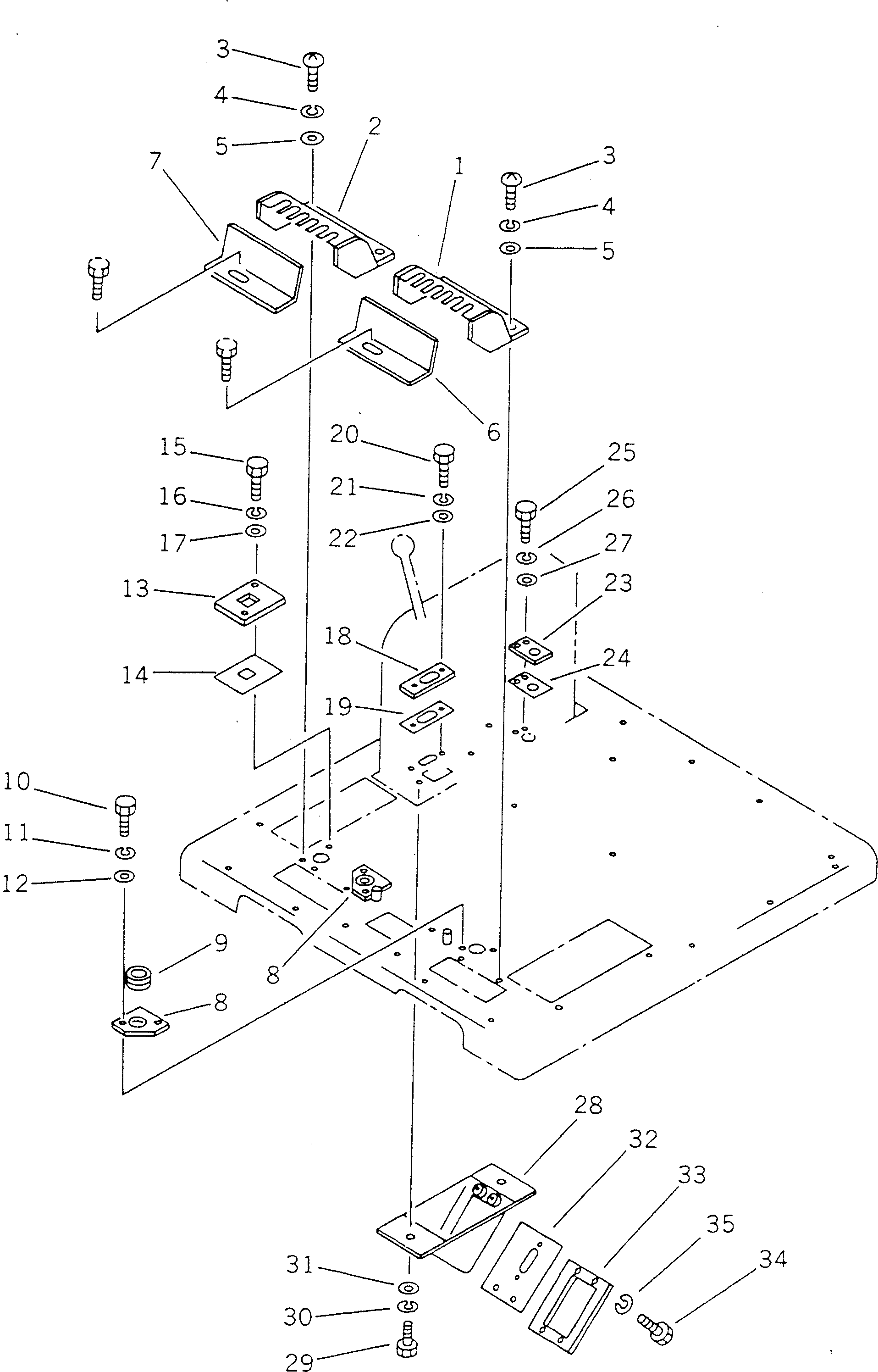 Крышка 23E-43-12210 Komatsu