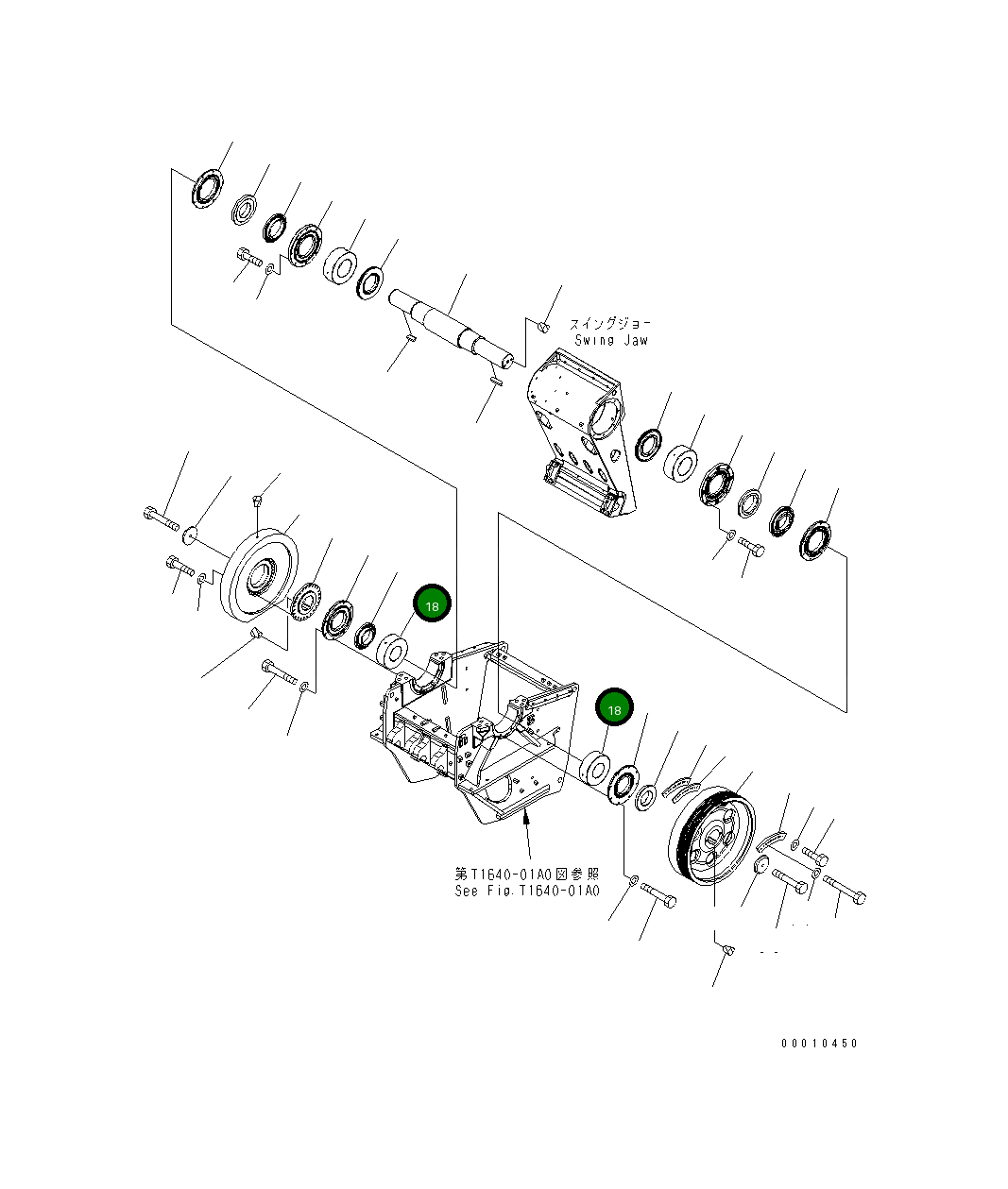 Подшипник 8240-70-6010 Komatsu